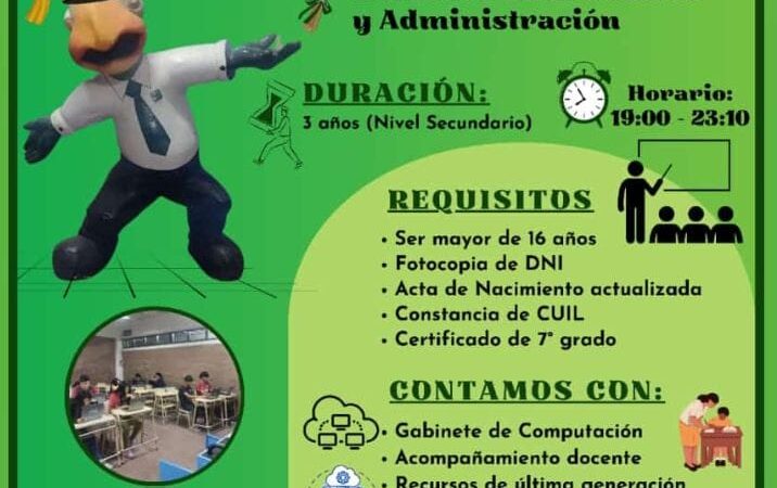 Inscripciones para mayores de 16 años Bachillerato en  3 años