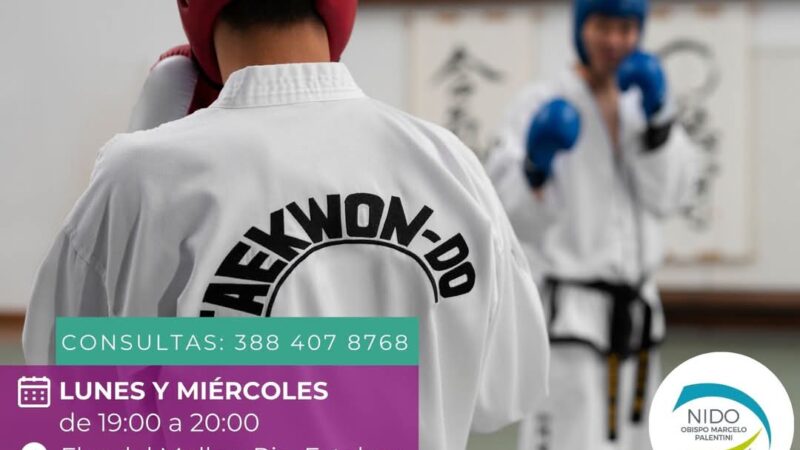 Taekwon-Do  ITF, las inscripciones en el Nido del Barrio Campo Verde