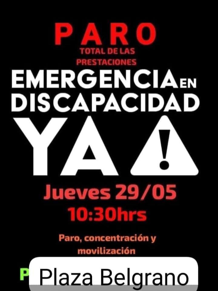 Movilización en Jujuy por los derechos de las personas con discapacidad