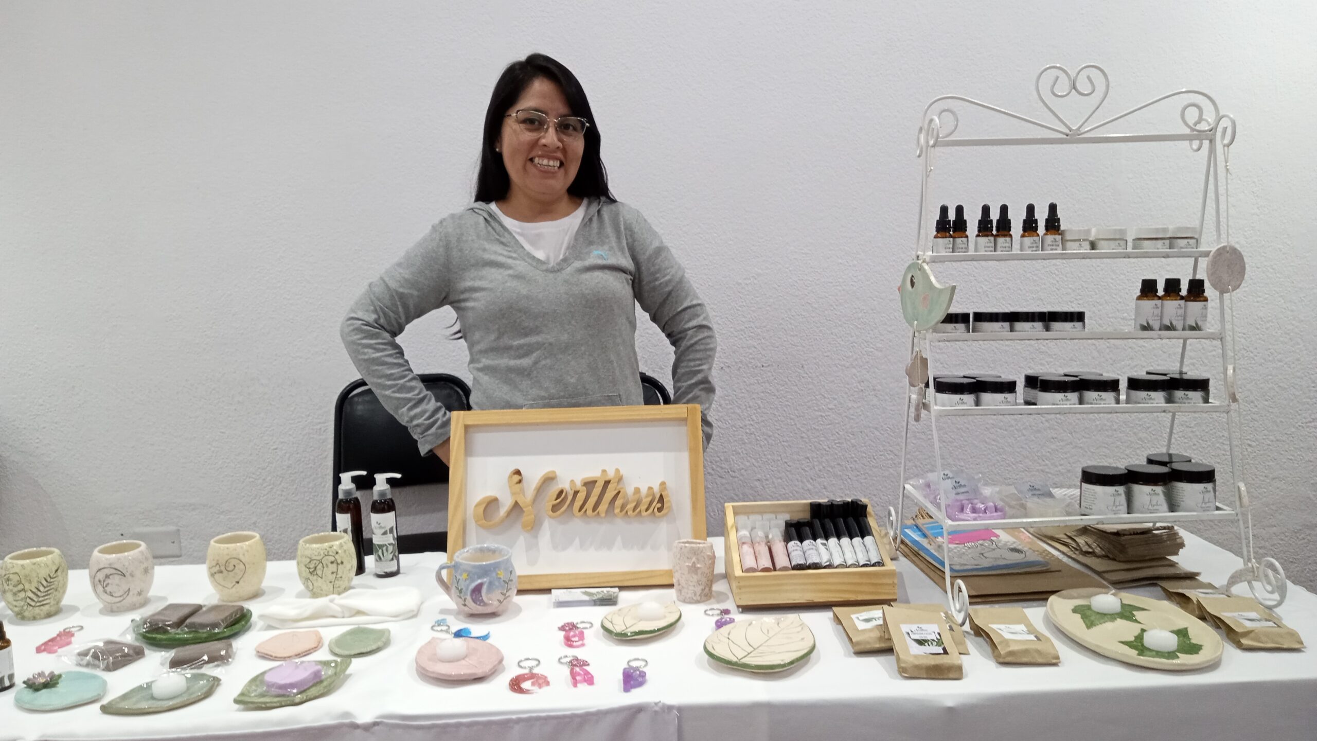 Romina Quispe: docente y creadora de cosmética natural