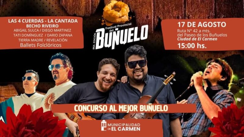 El Carmen vivirá la 9.ª edición del Festival Provincial del Buñuelo