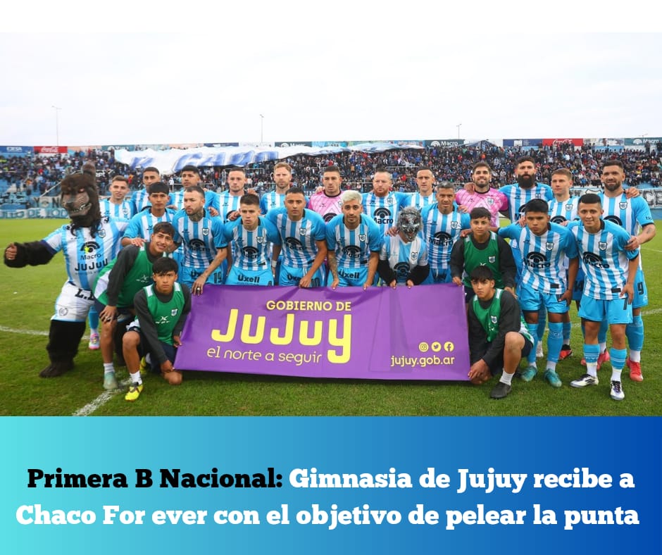 El Lobo Jujeño se mide ante Chaco For ever.