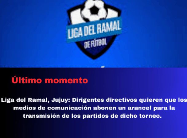 Deportes: Liga del Ramal en Jujuy