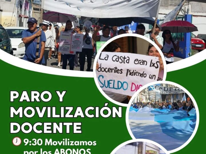 Estatales de Jujuy convocan a movilización: reclaman aumento salarial y apoyo al conflicto docente y policial