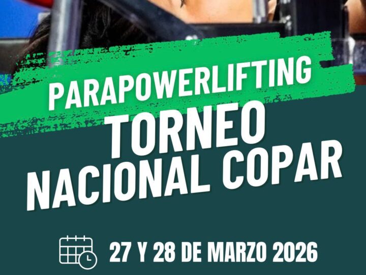 Héctor Canabiri ganó el Torneo Nacional COPAR 2026 y logró récord nacional en parapowerlifting