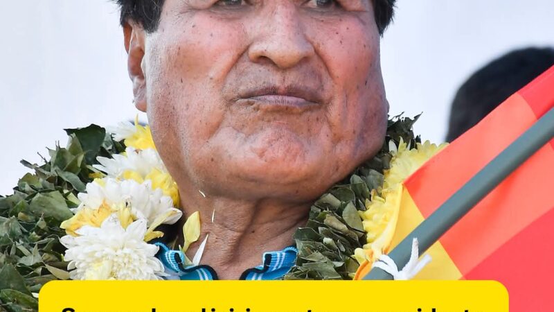 Crisis política y judicial en Bolivia