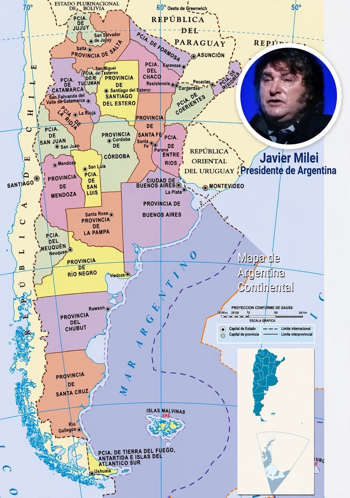 Milei viajó 17 veces a Estados Unidos y 3 a Israel, pero nunca visitó 9 provincias argentinas